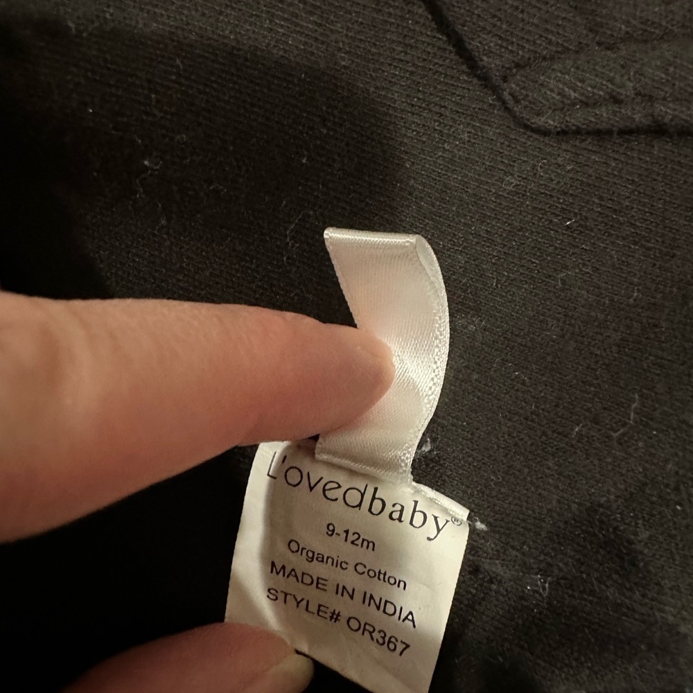 L’oved Baby hoodie. 9-12 months Organic Cotton. - Picture 6 of 6